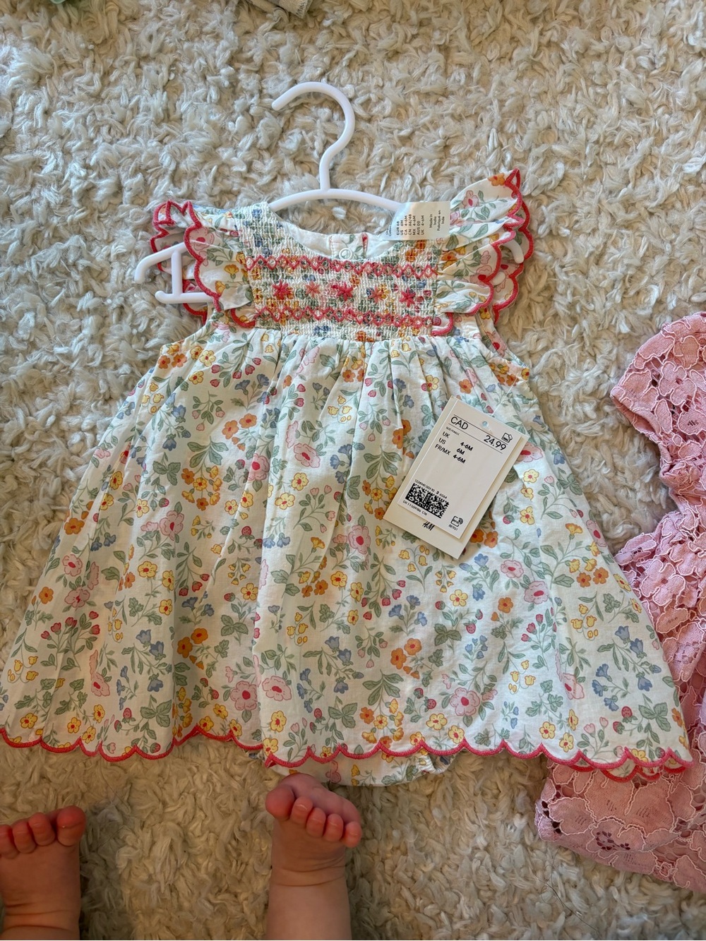 H&M Floral Baby Dress
